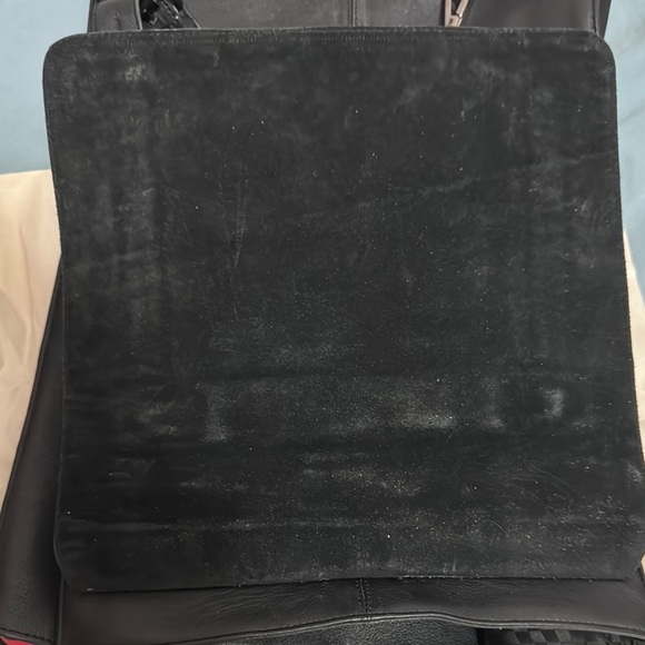 Black Leather Men's Bag - Picture 5 of 16